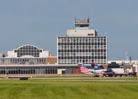 James M Cox Dayton International Airport (DAY) - Airside at the Dayton International Airport on June 21, 2015. Visit my blog by copy/paste http://public.fotki.com/Rollie08/ . - by Rollie Puterbaugh 2015