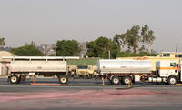 Santa Paula Airport (SZP) - Jet-A Fuelers serving the FireFighting aircraft basing out of SZP FireBase.  - by Doug Robertson