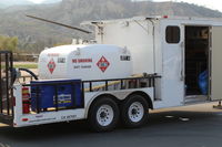 Santa Paula Airport (SZP) - Support vehicle with Jet-A fuel, one of many at the SZP Firebase - by Doug Robertson