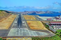 Madeira Airport (Funchal Airport), Funchal, Madeira Island Portugal (LPMA) - Seconds To Touchdown, From The Captain's POV  - by JPC