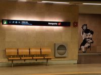 Portela Airport (Lisbon Airport) - metro airport station - by JC Ravon - FRENCHSKY