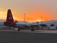 Boise Air Terminal/gowen Fld Airport (BOI) - Early morning on the NIFC ramp. - by Gerald Howard