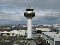 Auckland International Airport - tower from car park - by magnaman