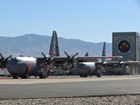 Boise Air Terminal/gowen Fld Airport (BOI) - C-130Hs parked on the NIFC ramp. - by Gerald Howard
