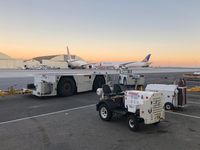 San Francisco International Airport (SFO) - Aircraft tugs at San Francisco Airport. 2018. - by Clayton Eddy