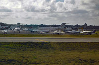 Cancún International Airport - Some interesting aircraft parked here - by Micha Lueck