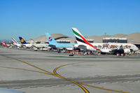 Los Angeles International Airport (LAX) - Great line-up at TBIT - by Micha Lueck