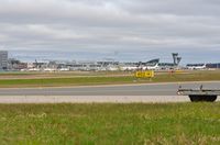 EHFK Airport - Helsinki Airport terminal 1 and 2 in the distance. Seen from the cargo aera. - by FerryPNL