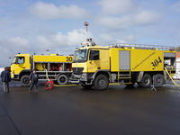 Ostend-Bruges International Airport - Airport firefighting equipment - by Joeri Van der Elst