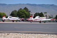 Boise Air Terminal/gowen Fld Airport (BOI) - Two Air Tractors parked on the NIFC ramp. - by Gerald Howard