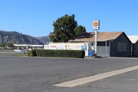 Santa Paula Airport (SZP) - Santa Paula Self-Serve SHELL 100LL Fuel Dock. Note price increase, but still lowest of all Ventura County public airports. - by Doug Robertson