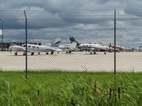 Austin Straubel International Airport (GRB) - spindles at green bay - by magnaman