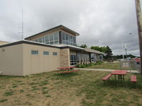 Stevens Point Municipal Airport (STE) - club building - by magnaman