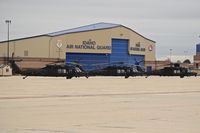 Boise Air Terminal/gowen Fld Airport (BOI) - MH-60M from the 160th SOAR parked on the Idaho ANG ramp. - by Gerald Howard