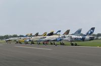 Wittman Regional Airport (OSH) - how about this for a collection of Let 39s!! - by Magnaman