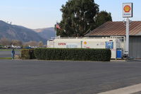 Santa Paula Airport (SZP) - Santa Paula Shell 100LL Self-Serve Fuel Dock, note lower price  - by Doug Robertson