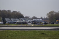 Leeuwarden Air Base Airport, Leeuwarden Netherlands (EHLW) - USAF F-15s resting during OP Frisian Flag 2017. - by Roberto Cassar