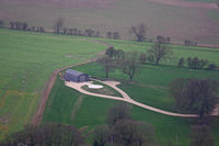 NONE Airport - about to land at a private site after our flight from North Coates - by Chris Hall