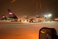 Boise Air Terminal/gowen Fld Airport (BOI) - Fed Ex getting ready to go. - by Gerald Howard