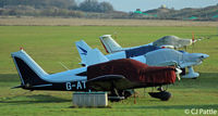 Popham Airfield - Popham aircraft line-up - by Clive Pattle