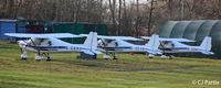 Popham Airfield - GA line-up at Popham - by Clive Pattle