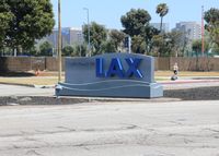 Los Angeles International Airport (LAX) - LAX Sign - by Florida Metal