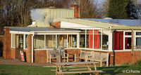 Lasham Airfield Airport, Basingstoke, England United Kingdom (EGHL) - Lasham Gliding Club Restaurant - A great viewing area - by Clive Pattle