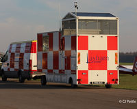 Lasham Airfield - Lasham Gliding Club - Gliding Operations Control Caravan - by Clive Pattle