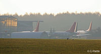 Lasham Airfield Airport, Basingstoke, England United Kingdom (EGHL) - A view of the aircraft maintenance area at Lasham, formerly known as ATC Lasham - by Clive Pattle