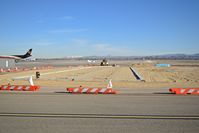 Boise Air Terminal/gowen Fld Airport (BOI) - Construction for moving two GA hangars. - by Gerald Howard