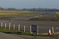 Thruxton Aerodrome - Runway view @ Thruxton - by Clive Pattle