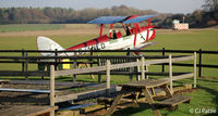 Popham Airfield - Aircraft viewing area @ Popham - by Clive Pattle