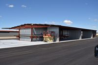Boise Air Terminal/gowen Fld Airport (BOI) - New home for hangars. - by Gerald Howard