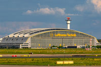 Frankfurt International Airport - The Lufthansa maintenance building is on the south side of the airport - by Uwe Zinke