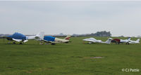 Compton Abbas Airfield - Parked aircraft @ Compton Abbas - by Clive Pattle