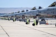 Boise Air Terminal/gowen Fld Airport (BOI) - A-10Cs from the 190th Fighter Sq., 124th Fighter Wing, Idaho ANG. - by Gerald Howard