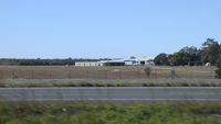 YCAB Airport - Caboolture Airport YCAB viewed from Bruce Highway on 15Jul2019. - by Walnaus47