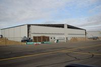 Boise Air Terminal/gowen Fld Airport (BOI) - The doors are almost finished. - by Gerald Howard