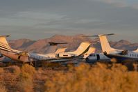 California City Municipal Airport (L71) - The place where the life of Gulfstreams end: California City - by FerryPNL