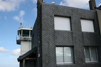 Morlaix Ploujean Airport - Control tower, Morlaix-Ploujean (LFRU-MXN) - by Yves-Q