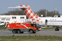 Brest Bretagne Airport, Brest France (LFRB) - Fire truck, Brest-Bretagne airport (LFRB-BES) - by Yves-Q