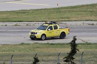 Marseille Provence Airport - Taxiway security, Marseille-Provence airport (LFML-MRS) - by Yves-Q