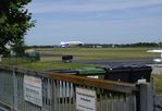 Bonn-Hangelar Airport - looking across the airfield from the tower to the temporary Zeppelin landing area at Bonn-Hangelar airfield - by Ingo Warnecke