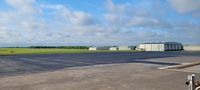 Coulter Field Airport (CFD) - Outside FBO looking at midfield  - by Bryant Murphy