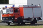 Dahlemer Binz Airport, Dahlem Germany (EDKV) - airfield fire truck at Dahlemer Binz airfield - by Ingo Warnecke