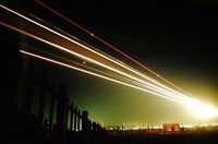 Brussels Airport, Brussels / Zaventem   Belgium (EBBR) - Approach by night on rwy 02 - by Joannes Van mierlo