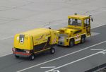 Salzburg Airport - light tow vehicle and generator trailer at Salzburg airport - by Ingo Warnecke