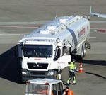 Cologne Bonn Airport - airport fuel truck at Köln/Bonn airport - by Ingo Warnecke