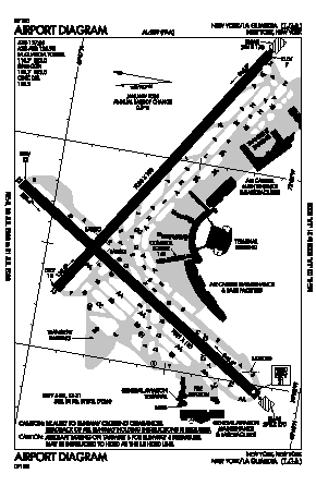 La Guardia Airport (LGA) diagram