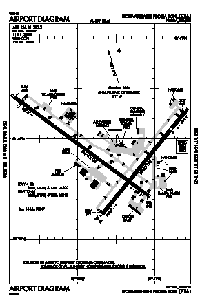 General Downing - Peoria International Airport (PIA) diagram